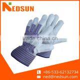 Grade AB Cow Split Leather Working Safty Gloves thumbnail-1