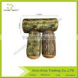 Rest Decorative PP Cotton Wood Grain Throw Pillow Neck Support thumbnail-2