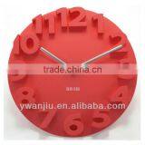 Supply Creative Fashion Three-dimensional Digital Wall Clock
