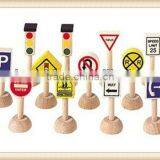 Wooden Traffic Sign thumbnail-1