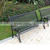 Economic Outdoor Cast Iron Bench thumbnail-6