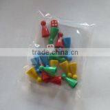 wholesale board game pieces--Dice,plastic pieces,replacement money