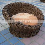 Wicker Dog Basket thumbnail-6