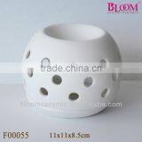 Circle Design White Ceramic Oil Burners thumbnail-1