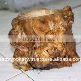 Vietnam Wooden Planter, Planter From Tree Root thumbnail-1