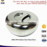 Food Grade Monks Stainless Steel Bowl With Lid thumbnail-2