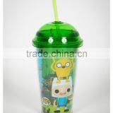 Clear Dome Lid Tumbler Double Wall thumbnail-6