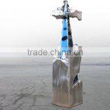 Art Deco Garden Statues Metal Craft Stainless Steel Modern Sculpture thumbnail-1