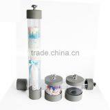 Fashionable Round Acrylic Rose Flowers Box Wholesale thumbnail-1
