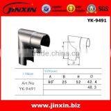 AISI304 Stainless Steel Slot Tube Connector/ Hand Rail Vertical Anger Connector thumbnail-1