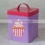 Transfer Decal Two Color Square Square Metal Box thumbnail-1