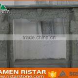 High Quality Natural Black Marble Fireplace Surround Mantel RST-FP-K016 thumbnail-1