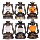 Dongguan Toys Funny Holiday Toys Halloween Pumpkin Ghosty Skull Hand Lamp Laughter Lantern Light