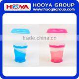 Cereal 2 Go Cup Cereal Breakfast Cup Plastic Cereal Cup Cereal Double Cup thumbnail-1