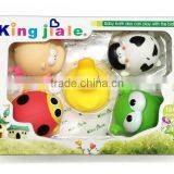 Funny Lovely Animal Plastic Safe Baby Shower Toys With EN71 thumbnail-1