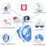 Full Face Snorkel Mask - Easybreath Snorkeling Mask Surface Scuba Diving Goggles Swimming Kit - 180 View Anti Fog - Detachable thumbnail-6