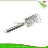 ZY-N1073 Full Stainless Steel Ginger Peeler Zester Small Eye Sand Finish Peeler thumbnail-2