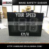 Traffic Highway Radar Display Sign Radar Speed Limit Sign
