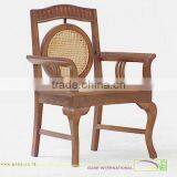 WIJO CHAIR WITH RATTAN thumbnail-1
