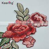 Fashion Flower Patterend Adhesive Applique Embroidery Patches for Garment Accessories thumbnail-2