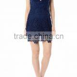 Choker Neck Lace Elegant Dress On-trend Woman Casual Dress thumbnail-1