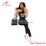 Hot Selling Letter Printing Womens Fitness Manufacturer Tank Top thumbnail-2