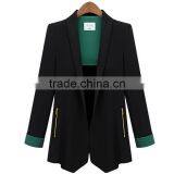 2015 New Model Ladies Elegant Good Quality Classic Look Office Wear Workwear Half Sleeve Formal Jacket thumbnail-4