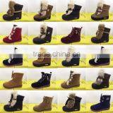 GZY Ladies Shoes Guangzhou Boots Stock High Quality Wearable Stock Export China Italy Model 2017 Charming thumbnail-1