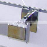 Chrome Plated Slatwall 3in. Brackets for Rectangular Tubing