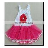 Baby Dress With One Big Peony Flower thumbnail-1