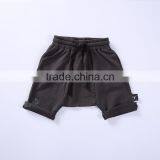 2017 Babys Childrens Solid Navy Gray Harem Shorts thumbnail-1