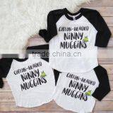 Wholesale Children's Boutique Clothing Long Sleeve Contrast Color T-shirt With Letter Printing 2016 Autumn Kid Clothes thumbnail-4