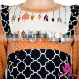 New Hot-sale Children Clothing Set Baby Girl Printing Wave Point Set Baby Girl Boutique Clothing Cosmetic Sets thumbnail-3