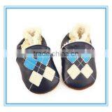Rubber Sole Cute Baby Shoes Leather Baby Shoes thumbnail-1