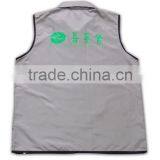 China Manufactory High Quality Latest Zip Multi Pocket Workwear Vest thumbnail-5