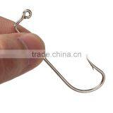 Wholesale Price Size 4/0 Fishing Tools Lot 100PCS Jig Hook Jig Big Stainless Steel Fishing Hooks White Color Fish Hook thumbnail-5