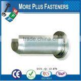 Made in Taiwan Flush Mounted Head Unthreaded Stainless Steel Self Clinching Pin thumbnail-4