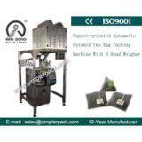 Automatic Triangle Nylon Indonesia Java Black Tea Bag Packing Machine