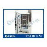 Custom Galvanized Steel Outdoor Power Enclosure Equipment Rack Cabinet