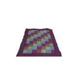 Patchwork Change Color Velvet Crepe Quilt thumbnail-1