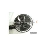 6 inch plastic car fan/auto car fan/oscillating car fan