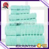 Bulk Buy China Woven Absorbent Textiles Dobby Cotton Towel Set thumbnail-5