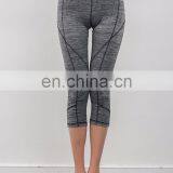 New Fashion Gym Fitness Yoga Use Cost-effectinve Ladies Private Label Latest Design Capri Pants thumbnail-2