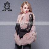 Women Stylish Winter Fur Coats Short Loose Fox Fur for Wholesale thumbnail-2