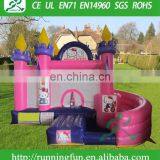 Inflatable Princess Jumping Castle for Kids, Inflatable Bounce Castle With Slide thumbnail-6