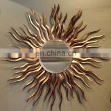 Crack Resistance Iron Sun Mirror For Home Decoration Handicraft item from jodhpur india
