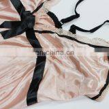 Supplier Hot Sales Full Silk Erotic Teen Girls Sexy Mature Red Nude And Black Color Sexy Lingerie thumbnail-2