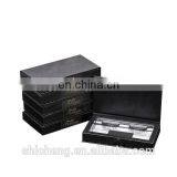 Luxury Black Cardboard Cosmetic Box Packaging