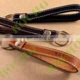 Customized pu Leather Keyring, Cheapest Leather Keychains, Leather Key Fob for Promo thumbnail-1