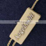 Custom Gold Foil Plastic Seal Tags for Jewelry thumbnail-5